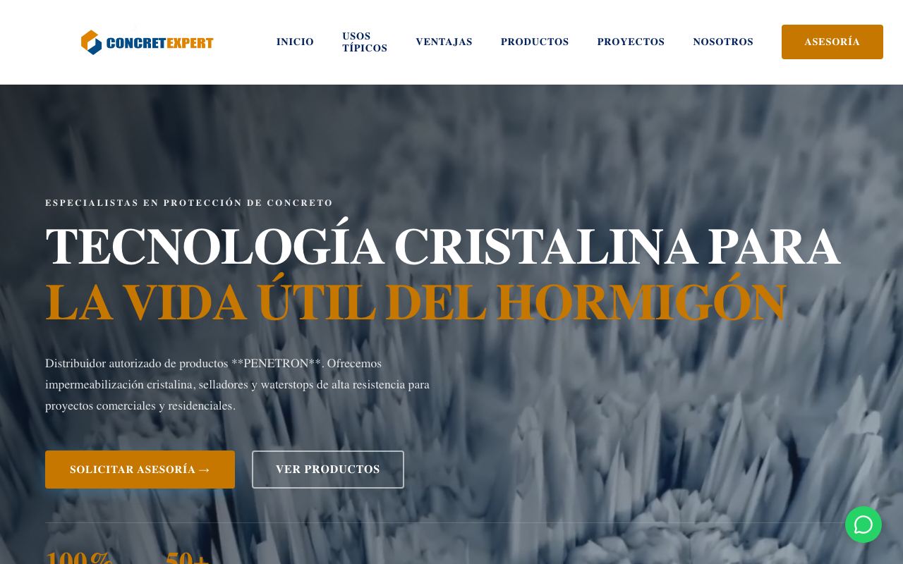 ConcretExpert website